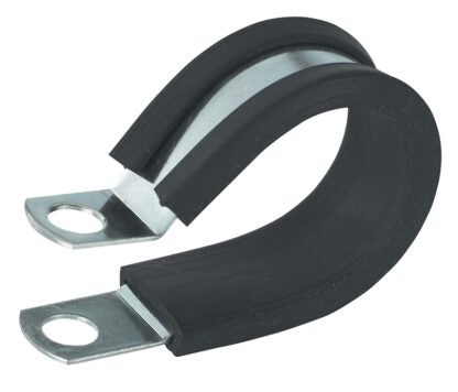 GB PPR-1500 Insulated Clamp, 3/8 in Max Bundle Dia, Rubber/Steel, Black