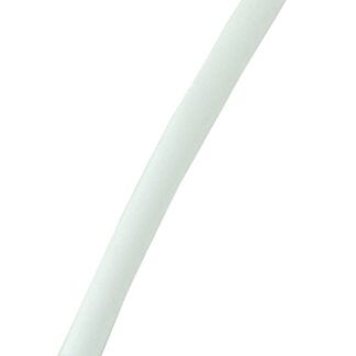 GB HST-125W Heat Shrink Tubing, 1/8 in Expanded, 1/16 in Recovered Dia, 4 in L, Polyolefin, White