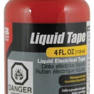 GB LTR-400 Electrical Tape, Liquid, Red, 4 oz Bottle