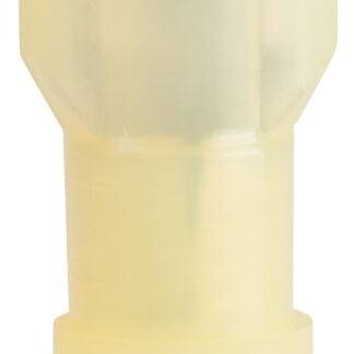 GB 10-155F Disconnect Terminal, 600 V, 12 to 10 AWG Wire, 1/4 in Stud, Vinyl Insulation, Yellow