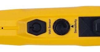 Sperry Instruments VD6509 Detector with Flashlight, LED Display, Functions: AC Voltage, Yellow