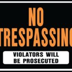 Hy-Ko Hy-Glo Series SP-104 Identification Sign, Rectangular, NO TRESPASSING VIOLATORS WILL BE PROSECUTED, Plastic Sells in Quantity of 5