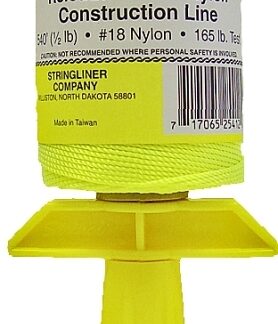 Stringliner 25412 Line Reel, 540 ft L Line, Fluorescent Yellow Line