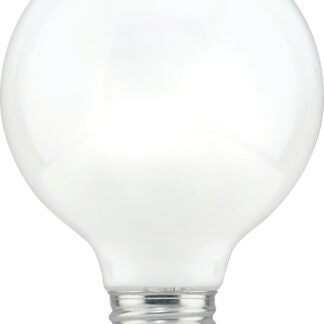 Sylvania 15882 Incandescent Lamp, 40 W, G25 Lamp, Medium Lamp Base, 260 Lumens, 2850 K Color Temp, Soft White Light