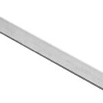 Stanley Hardware 4200BC Series N247-007 Flat Bar, 1/2 in W, 48 in L, 1/8 in Thick, Aluminum, Mill