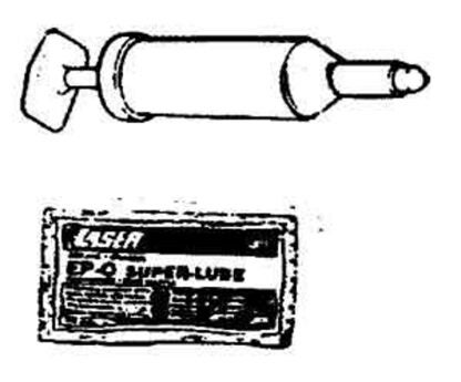 Laser 22615 Grease Gun, 59 mL Capacity, Plastic