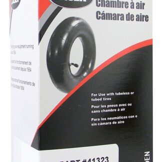 Laser 41323 Inner Tube, Straight Stem Valve, Butyl Rubber, For: 15 in Tire