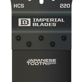 Imperial Blades ONE FIT IBOA220-25 Oscillating Tool Blade, 1-1/4 in, High Carbon Steel