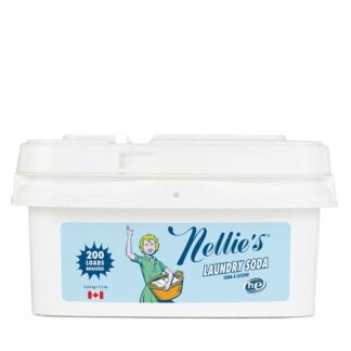 Nellie's NLS-200 Laundry Soda, 7.1 lb Bucket, Granular Powder