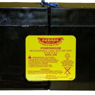 Parmak 902 Gel Battery, Black, For: MAG 12 Solar Powered Fencer