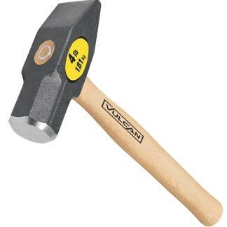 Vulcan 34517 Hammer, 4 lb Head, Cross, Cross-Pein, Forged Milled Head, Steel Head