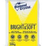 Diamond Crystal 100012414 Water Softener Salt, 20 kg Bag, Solid, Slight Halogen