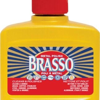 Brasso 00049-ALD Metal Polish, 142 mL Bottle, Liquid, Ammonia, Light Tan