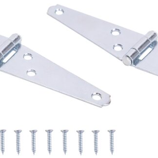 ProSource LSH-Z03-C2PS Strap Hinge, 1.4 mm Thick Leaf, Steel, 180 Range of Motion