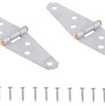 ProSource LSH-G02-C2PS Strap Hinge, 1.2 mm Thick Leaf, Steel, 180 Range of Motion