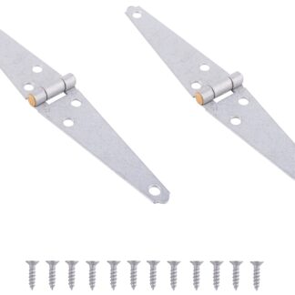 ProSource LSH-G04-C2PS Strap Hinge, 1.4 mm Thick Leaf, Steel, 180 Range of Motion