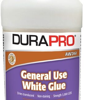 Dura Pro AW2461-236 General-Purpose Glue, White, 236 mL, Bottle