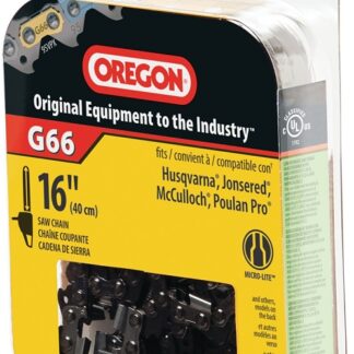 Oregon SpeedCut M66 Saw Chain, 3/16 in File, 16 in L Bar, Steel