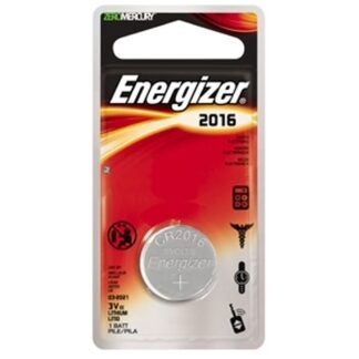 Energizer ECR2430BP Coin Battery, 3 V Battery, 320 mAh, 2430 Battery, Lithium Manganese Dioxide Sells in Quantity of 6