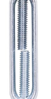 ProSource LR335 Turnbuckle, 7/32 in Thread, Hook, Eye, 6-1/2 in L Take-Up, Aluminum Sells in Quantity of 10