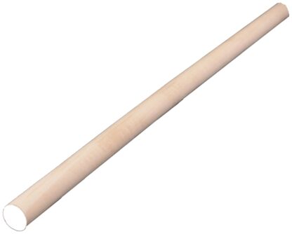 ALEXANDRIA Moulding 02518-R0048C1 Round Dowel, 1/8 in Dia, 48 in L, Ramin Wood Sells in Quantity of 25