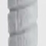 ALEXANDRIA Moulding DP003-R0CB Spiral Groove Dowel Pin, 3/8 in Dia, 2 in L, Wood Sells in Quantity of 10