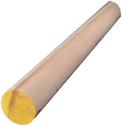 ALEXANDRIA Moulding 02502-R0036C1 Dowel, 2 in Dia, 36 in L, Hardwood, Yellow Sells in Quantity of 2