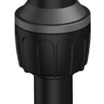 Boston Harbor TOBI22090018BL Drain Push Pop-Up with Overflow, Push Pop-Up, Plastic, Black, Matte Black