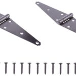 ProSource HSH-B06-C2PS Strap Hinge, 2.6 mm Thick Leaf, Steel, 180 Range of Motion