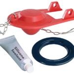 Korky 2003FR Flush Valve Repair Kit, Rubber, Black/Red