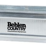 Behlen Country 50130088 Stock Tank, Round, 294 gal Capacity, Steel, Gray, Galvanized