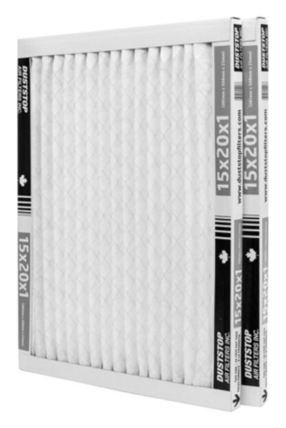 Duststop DP-1520PR2 Air Filter, 20 in L, 15 in W, 8 MERV Sells in Quantity of 6