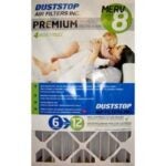 Duststop DP-20255 Electrostatic Pleated Furnace Filter, 25 in L x 20 in W x 5 in T Sells in Quantity of 4