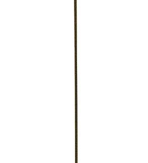 Landscapers Select GB-3091-3L Shepherd Hook, 24 in L, 84 in H, Steel, Black, Matte, Floor Standing Mounting