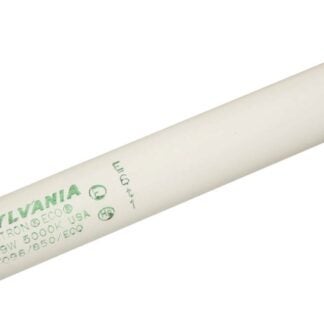 Sylvania 22173 Fluorescent Bulb, 59 W, T8 Lamp, Single Pin Lamp Base, 5428 Lumens, 5000 K Color Temp, Stark White Light Sells in Quantity of 24