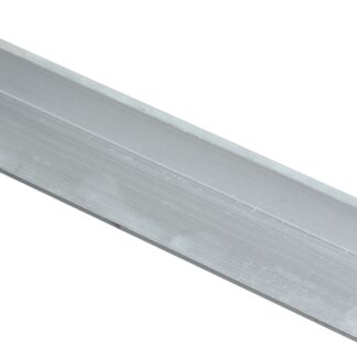 Stanley Hardware 4204BC Series N247-411 Angle Stock, 1 in L Leg, 48 in L, 1/8 in Thick, Aluminum, Mill