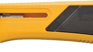 Olfa 1090486 Knife Slitter, Steel Blade, Standard Grip Handle, Black/Yellow Handle