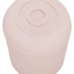 ProSource FE-50647-B Furniture Leg Tip, Round, Rubber, White, 1-1/4 in Dia, 1.7 in H Sells in Quantity of 48