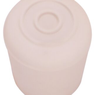 ProSource FE-50647-B Furniture Leg Tip, Round, Rubber, White, 1-1/4 in Dia, 1.7 in H Sells in Quantity of 48