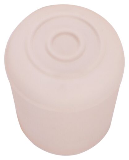 ProSource FE-50647-B Furniture Leg Tip, Round, Rubber, White, 1-1/4 in Dia, 1.7 in H Sells in Quantity of 48