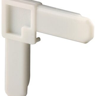 Prime-Line PL 14286 Square Cut Screen Frame Corner, Plastic, White, For: PL14080 Screen Frame