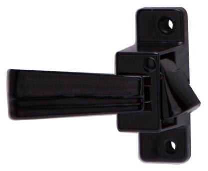 ProSource 31605-U-PS Inside Door Latch, Zinc, Black, 5/8 to 1-1/2 in Thick Door, 5/8 in Backset