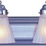 Boston Harbor RF-V-042-BN Vanity Light Fixture, 60 W, 4-Lamp, A19 or CFL Lamp, Steel Fixture, Brushed Nickel Fixture