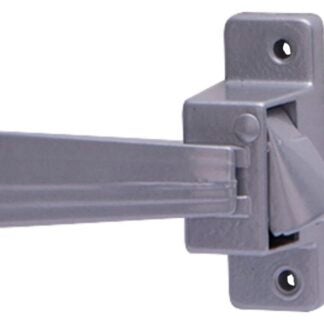 ProSource 31604-U-PS Inside Door Latch, Zinc, Aluminum, 5/8 to 1-1/2 in Thick Door, 5/8 in Backset