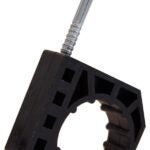 BOW 371112 J-Pipe Strap, 1/2 in Opening, Polypropylene