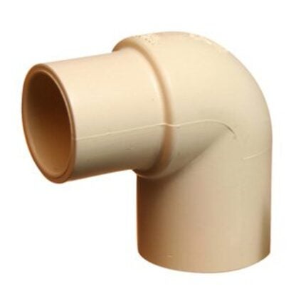 BOW 568212 Pipe Elbow, 1/2 in, Hub, 90 deg Angle, CPVC, White Sells in Quantity of 25