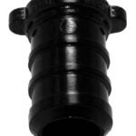 BOW 502187 Pipe Plug, 1/2 in, Plastic, Black Sells in Quantity of 25