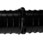 BOW 502146 Coupling, 3/4 in, Poly, Black Sells in Quantity of 25