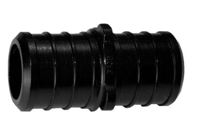 BOW 502146 Coupling, 3/4 in, Poly, Black Sells in Quantity of 25