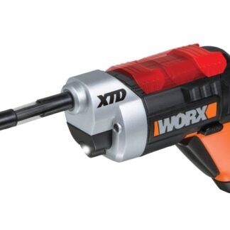 Worx WX252L XTD Xtended Reach Driver, Battery Included, 4 V, 1.5 Ah, 1/4 in Chuck, Hex Chuck